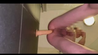 Twink boy riding a dildo