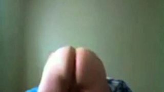 young chub strips and shows his ass