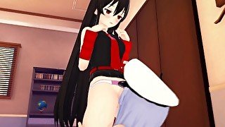 (3D Hentai)(Futa)(Akame ) Akame x Es