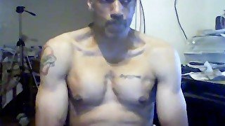 Black Man sexy Muscle Nipples