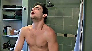 Getting Steamy In The Bathroom - Zack Randall