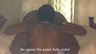 Big Ass Ebony Tranny Gets Her HOLE LICKED WET ! (TS Rhonda Rydacock)