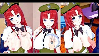 【エロゲーコイカツ！】東方 紅美鈴3DCGアニメ動画(東方Project)[Hentai Game Koikatsu! Touhou Hon Meirin(Anime 3DCG Video)]