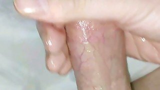 This messy edging session had my cock throbbing. Great vocal cumshot DMVToyLover223