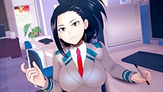 Compilation of Momo Yaoyorozu Getting Fucked by Deku for Endless Creampies - MHA Anime Hentai SFM 3D