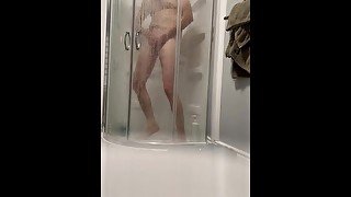 💦Amateur Guy Strip Stroke And Shower💦