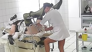 Kinky Doctor Shaving Her Sex Slave's Cock In Femdom Vid