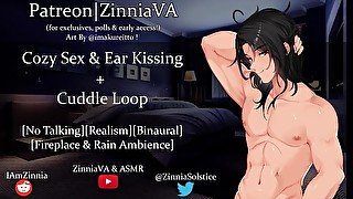 💕[M4A] Cozy Sex & Ear Kissing + Cuddle Loop💕[Non-Specific Sex][Breathy Moans][ASMR]