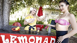 Gorgeous lesbian babes AJ Applegate and Blair Williams drive me crazy!