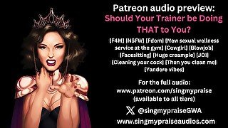 Should Your Trainer be Doing THAT to You? Audio preview -Performed by Singmypraise