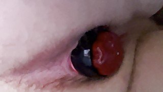 Teen boy extreme deep anal Insertion, rough bate, anal gape