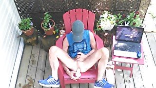 Outdoor Dildo Session 1 Jonathan Beaulieu 480p Two