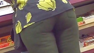 big ass milf green pants