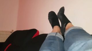 my smelly black socks