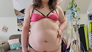 Lingerie Belly Inflation