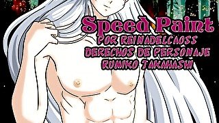 Speed Paint - Sesshomaru el amo bonito