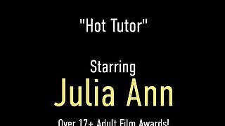 Busty MILF Instructor Julia Ann Blows And Bangs Her Student Until He Cums!