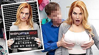 Shoplyfter Mylf - Bratty Milf With Massive Tits And Big Nipples Sedona Reign Obeys Security Officer