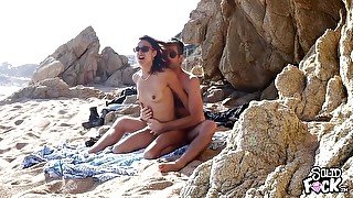 Couple Caught Having Sex On The Beach