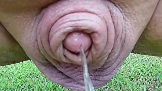 close up piss