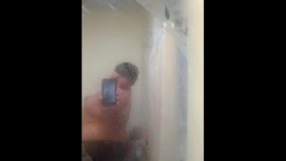 naked shower