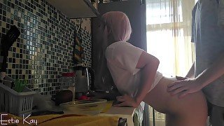 Teen Estie Kay Fucked In Kitchen 18 Min