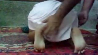 Pakistani teen with professor