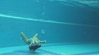 Hungarian Naked Sazan Cheharda Swimming Teasing