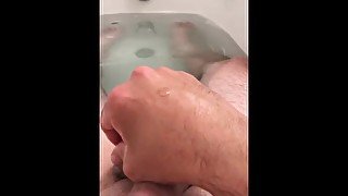 Horny in the bathtub