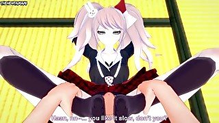 Hentai POV Feet Mukuro Ikusaba Dressed as Junko Enoshima Danganronpa