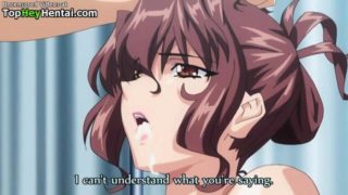 Hentai busty teacher wearing stockings gets fucked hard