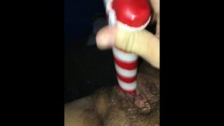 Pregnant hairy pussy toy play 