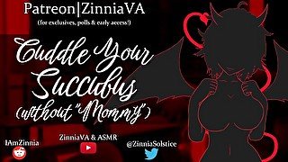 SFW ASMR/RP - Cuddle Your Succubus (no "Mommys") [(T)F4A][Succubus GF][Magic][Size Difference]