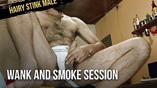 Wank smoke session