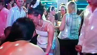 Gina Killmer has a great time being fucked in a club orgy