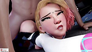 Gwen Stacy Hard Anal Fucking In House  Best Hentai Across the Spider-Verse 4k