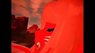 VRChat - He Plays with my Ass Whilst I Fuck Myself