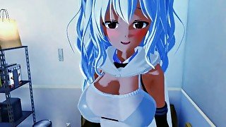 3D Hentai - POV Alabama Can't Go To Bed - (Azur Lane / Koikatsu)