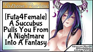 [Futa4Female] A Succubus Pulls You From A Nightmare Into A Fantasy