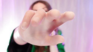 ASMR: surgical gloves fetish (SFW video by Arya Grander)