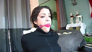 Lovely Jasmine Tricked Into Being Bondage Model