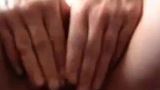 broad massages pussy on cam