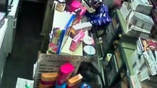 Str8 caught fucking on security camera in store