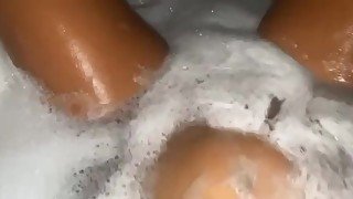 Nice bubble bath