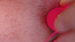 Tight asshole play gape