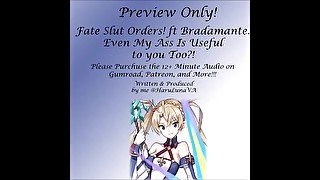 [F4M] Fate Slut Order Audio - Even My Ass Is Useful To You Too?! ft Bradamante