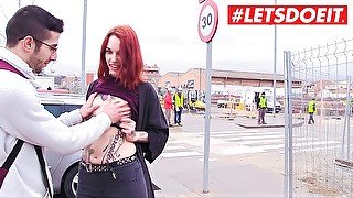 LETSDOEIT - Hot Spanish Redhead Pornstar Fucks A Fan And Swallows His Load