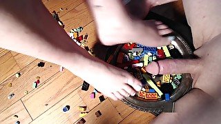 ASMR CBT LEGO Foot Fetish