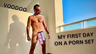 GAY PORNSTAR DESCRIBES SET - DAY ONE