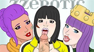 Shelly, Kelly & Archer Queen - ZZEROTIC